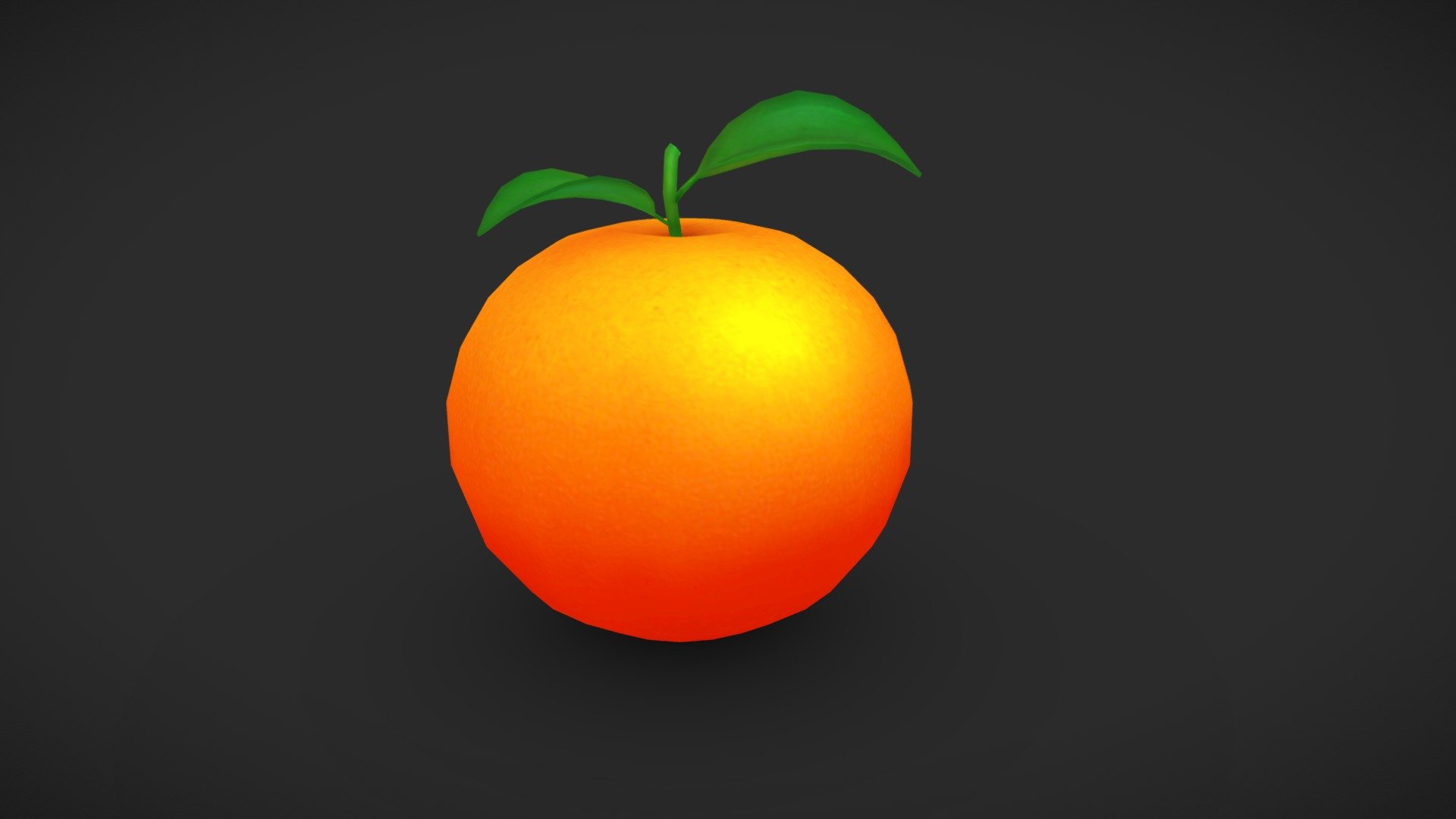 Fruit Demo_01_Orange - 3D model by ductran7794 3d model