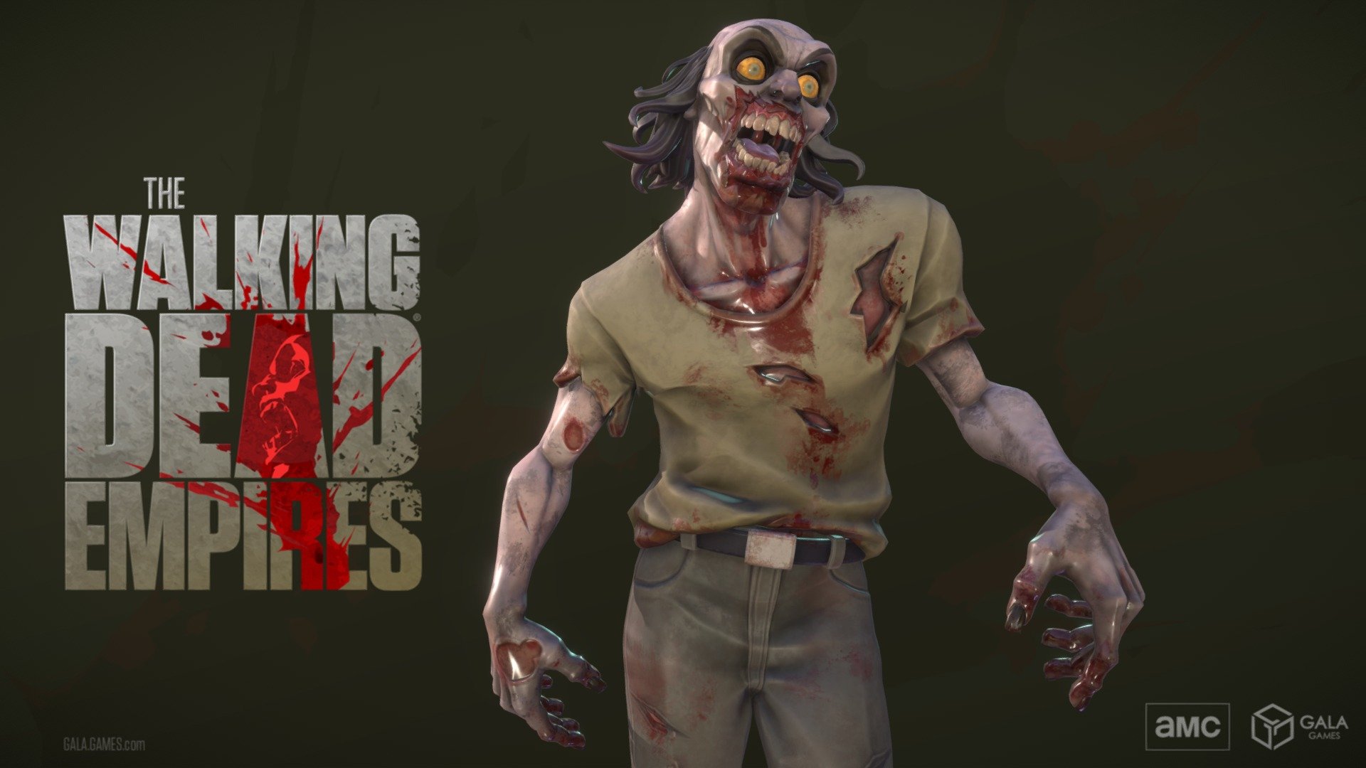 Come and play in the world of the Walking Dead Empires! A new MMO from Gala Games. Get your NFT's while supplies last, or just join in on the carnage and build your empire. (Free to play). Be sure to be out of arm's length or you'll get bit.

Our public development build is LIVE, download the game PC/MAC today at - gala.games - The Walking Dead Empires: Walker - Wes - 3D model by emberk2 3d model