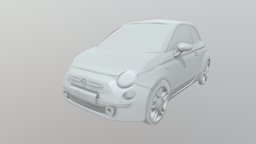 Fiat 500 exterior fiat, small, smooth, car