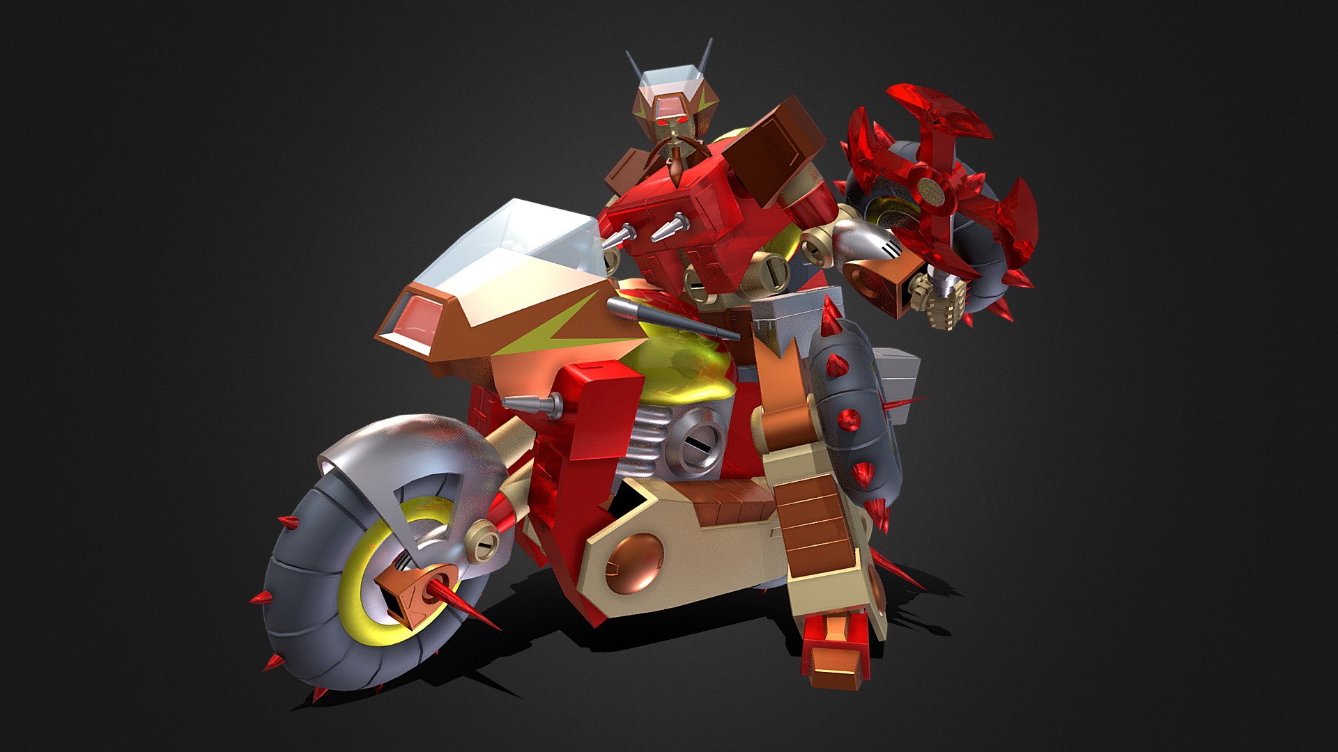 If you're interested in purchasing any of my models, contact me @ andrewdisaacs@yahoo.com

Wreck-Gar from Transformers The Movie (1986) and Season 3 of the Generation 1 cartoon. 

Made by myself in 3DS Max 3d model