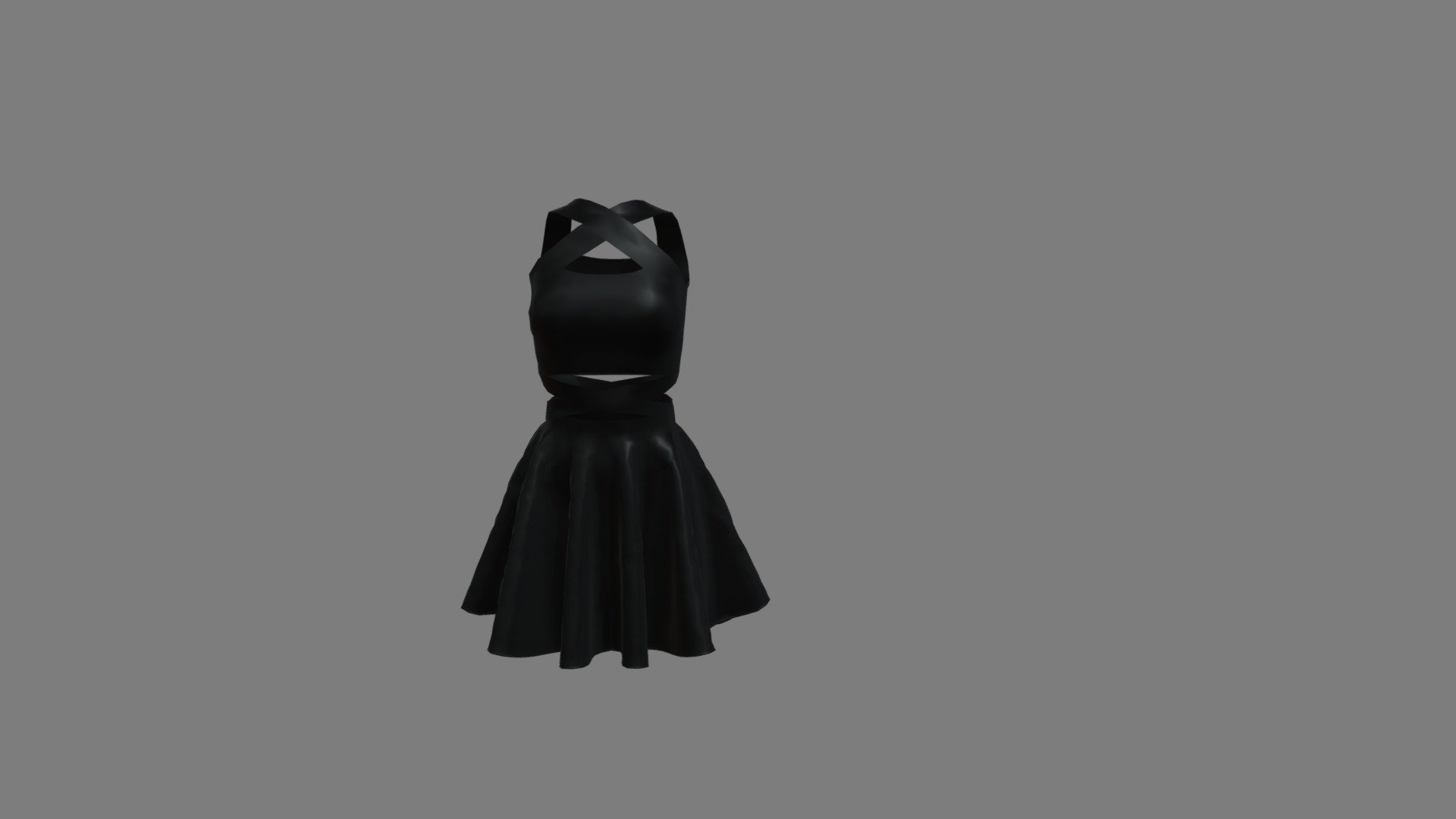 A special and stylish party dress
The shape of the collar and the cuts at the waist add to the beauty of this dress - party dress - Download Free 3D model by ZahraAmini 3d model