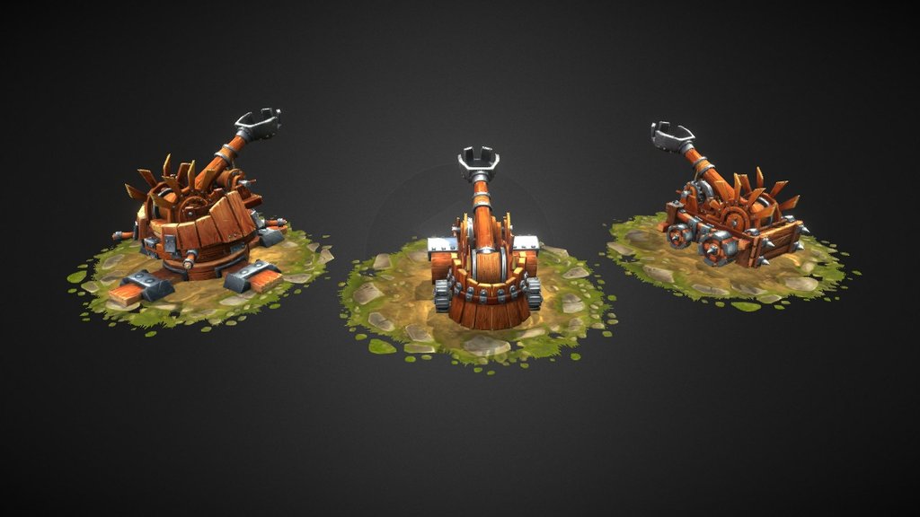 Buy the full Siege Weapons Pack it in the following stores: 


3D Export
3D Ocean
CG Studio
CGTrader
Game Dev Market
It's Art
The 3D Studio
Turbosquid
Unity Asset Store
 - Catapult - 3D model by Evozon Game Studio (@evozongamestudio) 3d model