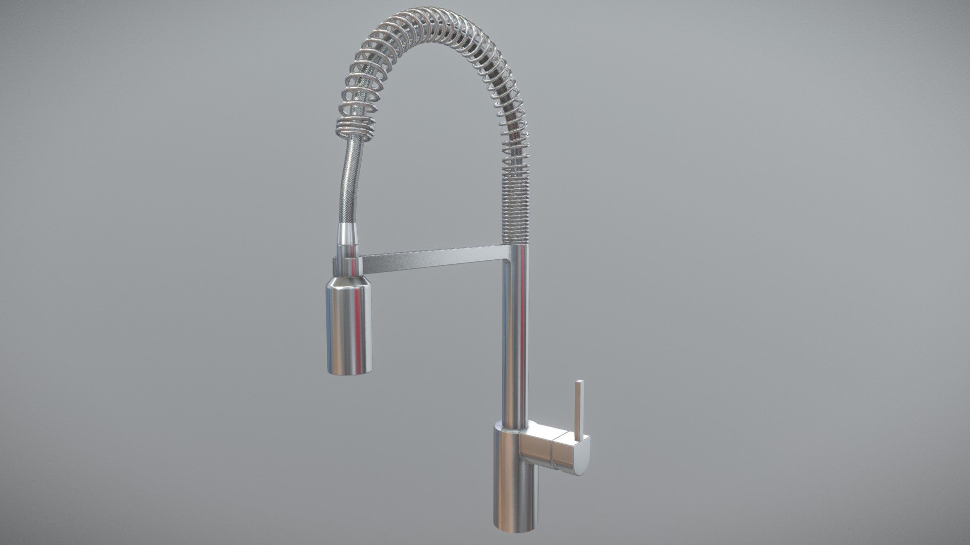 Made in Maya and Substance Painter for use in UE4

Arch Viz Sink Faucet made for use in realtime rendering such as UE4 or Unity. Also Suitable for non-realtime renderers.

-Game/Realtime Rendering ready Low Poly

-PBR Textures (Albedo,AO,Normal,Roughness,Metallic) - Moen Align One-Handle Spring Kitchen Faucet - Buy Royalty Free 3D model by InfuseStudio 3d model