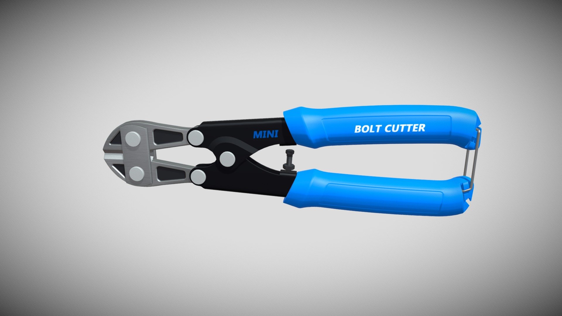 Detailed model of a Mini Bolt Cutter, modeled in Cinema 4D.The model was created using approximate real world dimensions.

The model has 20,110 polys and 20,253 vertices.

An additional file has been provided containing the original Cinema 4D project files with both standard and v-ray materials, textures and other 3d export files such as 3ds, fbx and obj 3d model