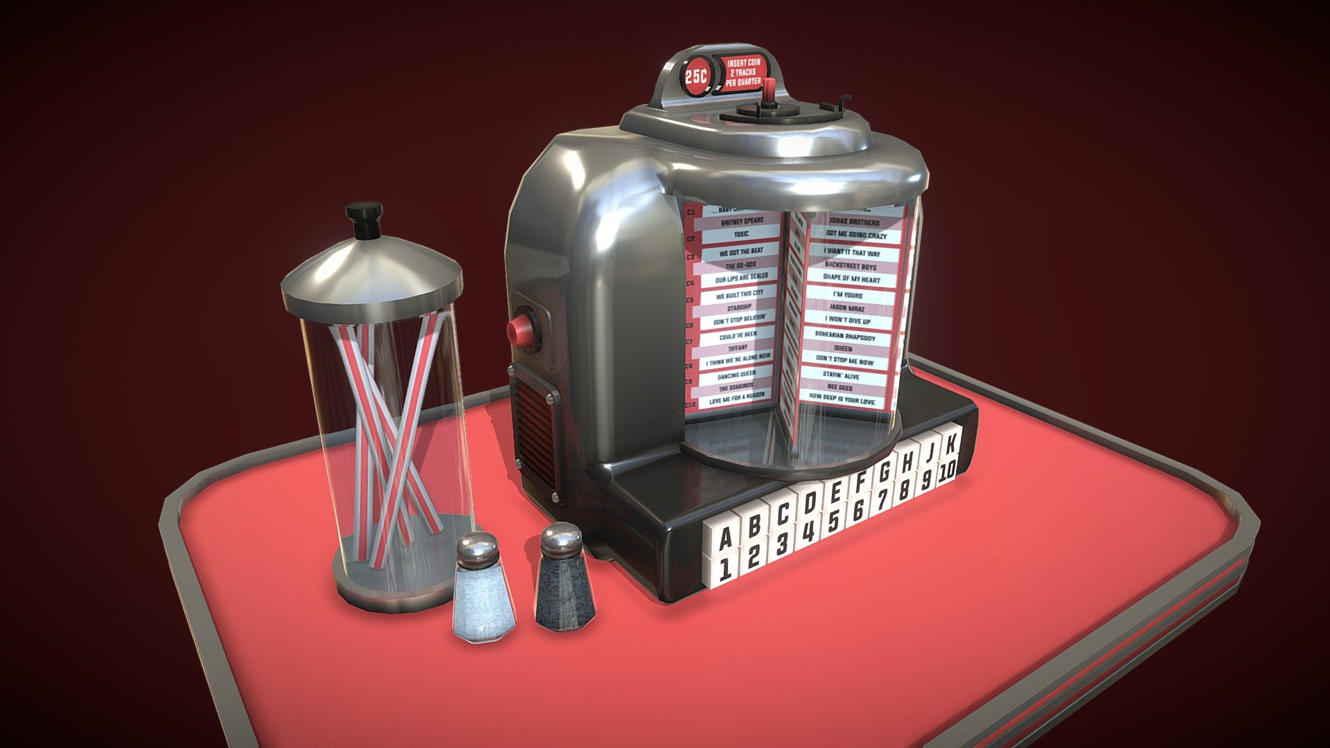 I made this to test out using PBR for my personal Final Year Project which is still in its pre-production/concept stage. Since I saw this #RetroElectronicsChallenge challenge, I thought why not make something new. I have never seen one of these in real life so I took some &ldquo;artistic liberties