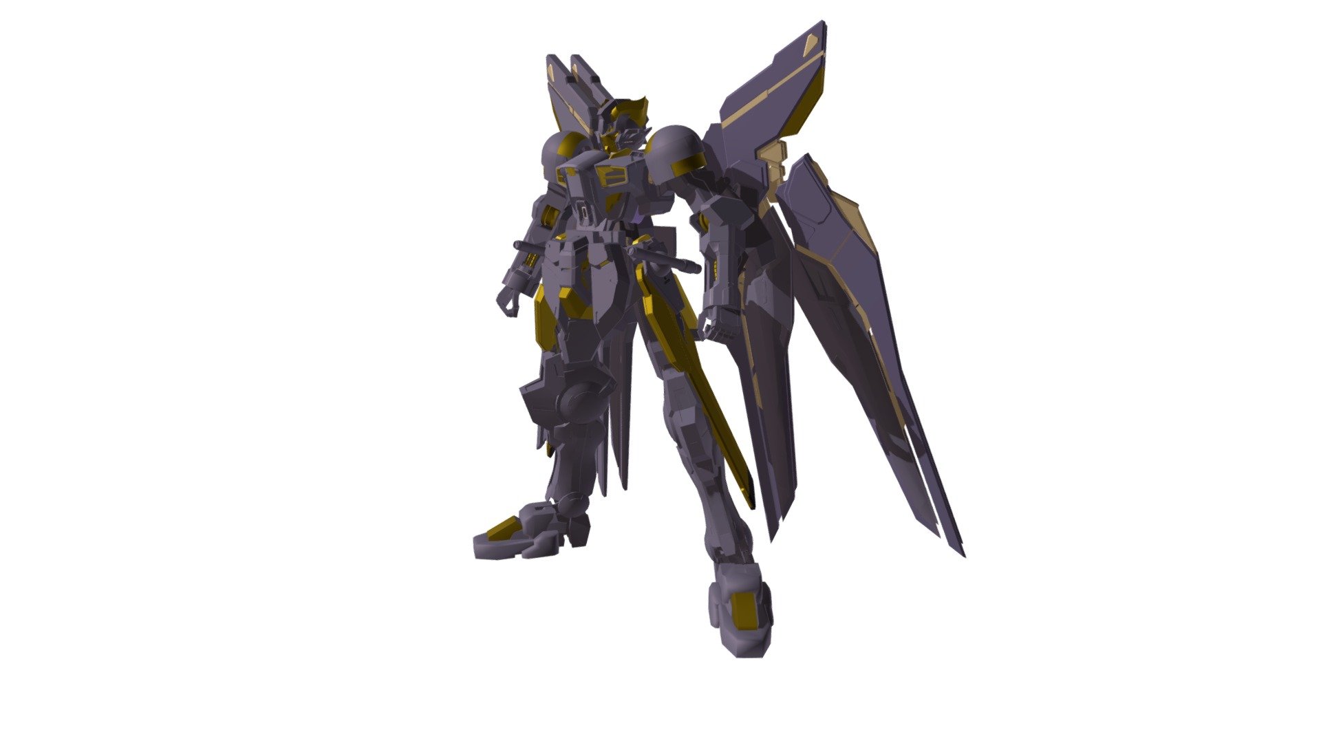Mixer Gundam Thailand Sema PRoject - Gundam Sema BlacK SATAN - 3D model by krit yamsaso (กฤษณ์ แย้มสระโส) (@krit_yamsaso) 3d model