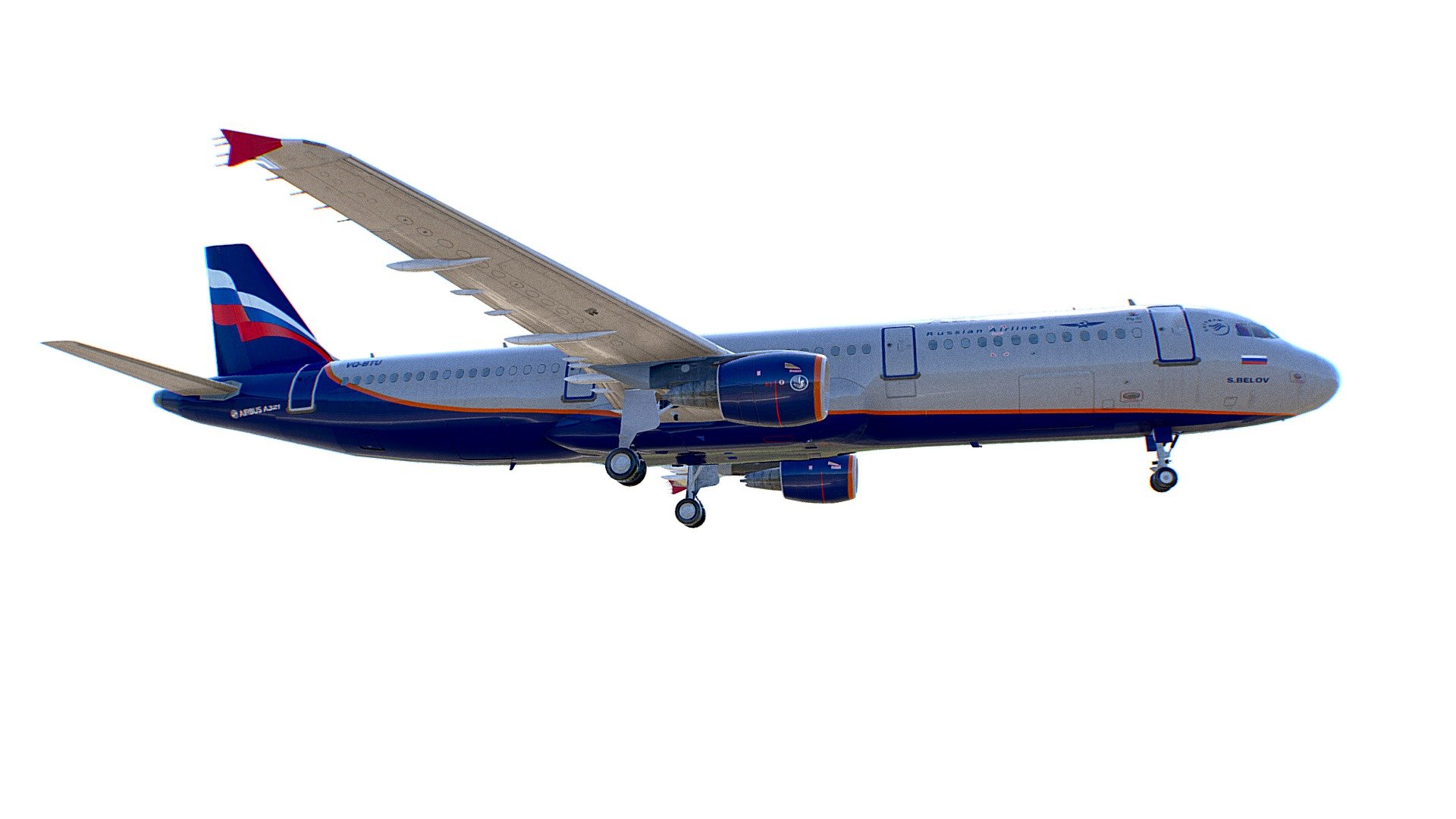 Airbus A-321 Aeroflot Russian Airlines Photorealistic Low Poly 3D Model

Browse All of Airbus A-321 Collection Here - Airbus A-321 Aeroflot Russian Airlines - Buy Royalty Free 3D model by Omni Studio 3D (@omny3d) 3d model