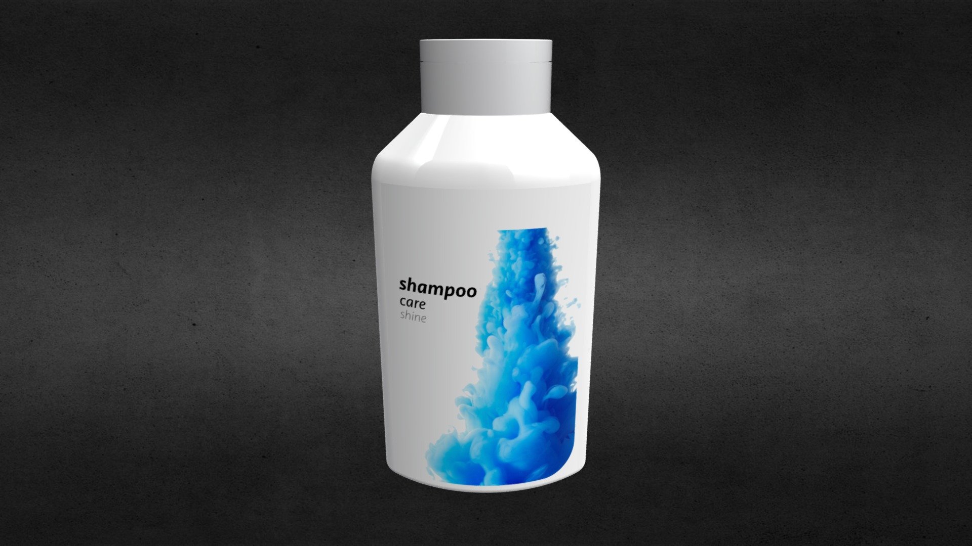 shampoo shine care - shampoo - 3D model by gurkanerol 3d model