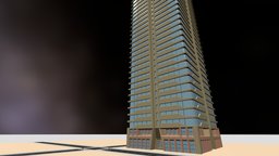 Sci Fi Scraper 3 sky, high, future, sci, fi, detail, roger, skyscraper, rise, bootsma, architecture, 3d, model, building
