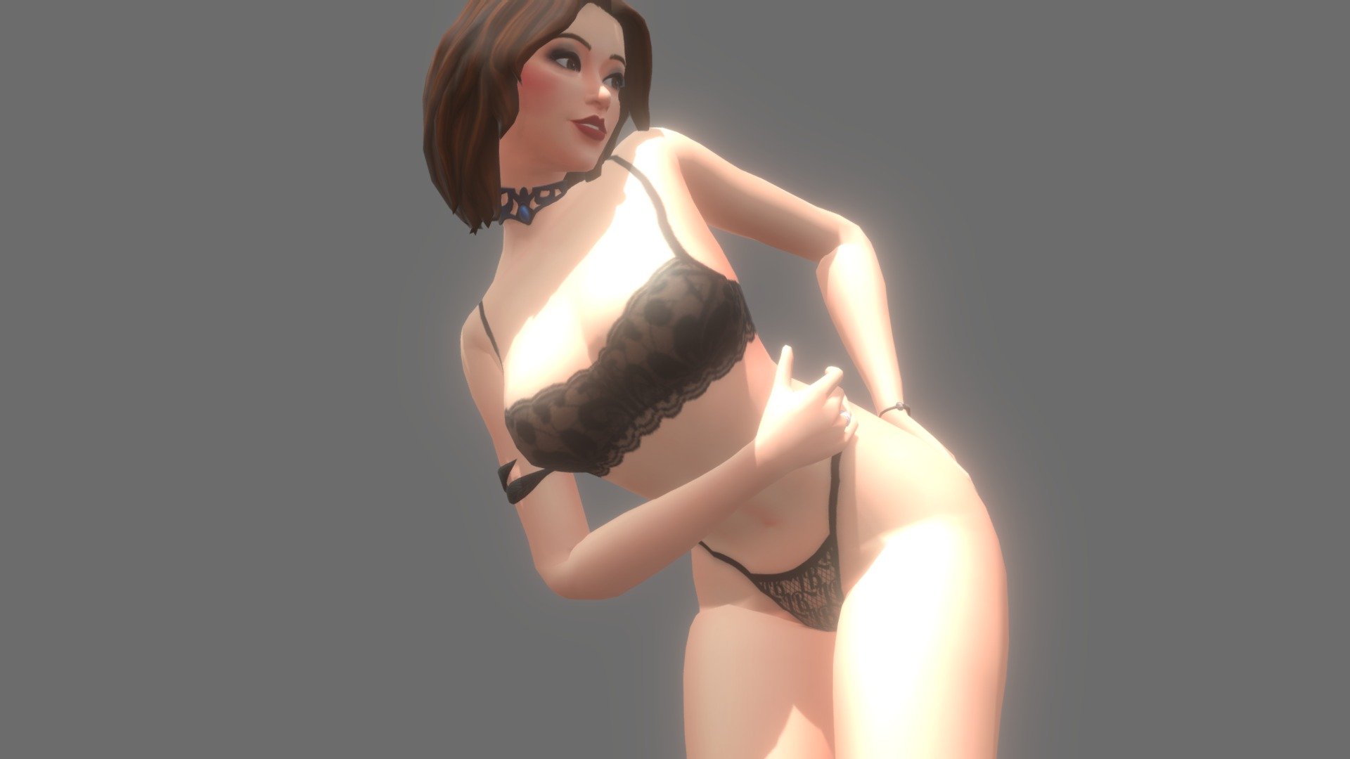 Bikini Female 002 - Bikini Female 002 - 3D model by Dystopia (@anhtle2010) 3d model