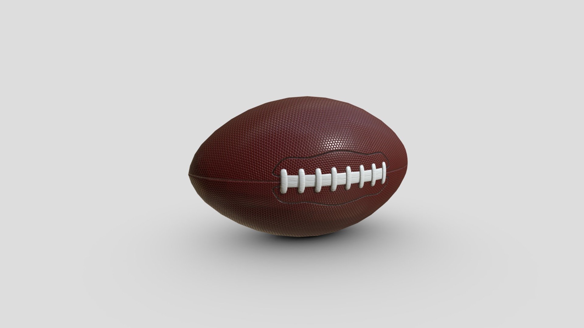 low poly 3d model of football - American Football Ball - Buy Royalty Free 3D model by assetfactory 3d model