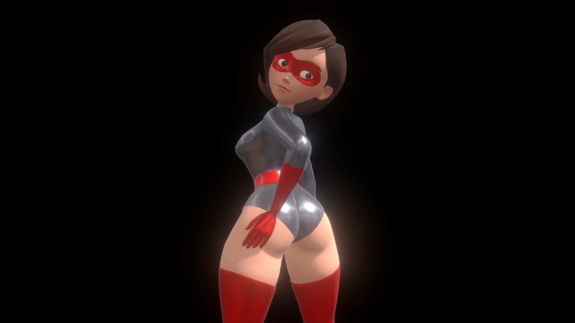 If you are interested in my model, please let me know by sending to my email - Mrs.Incredible - Elastigirl - 3D model by Dystopia (@anhtle2010) 3d model