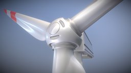 Wind Turbin 2 green, power, wind, turbine, exterior, energy, generator, electricity, industry, eco, clean, machine, blender-3d, alternative, wind-turbine, vis-all-3d, 3dhaupt, wind-power, wind-energy, software-service-john-gmbh, wind-farm, animation, rigged, industrial