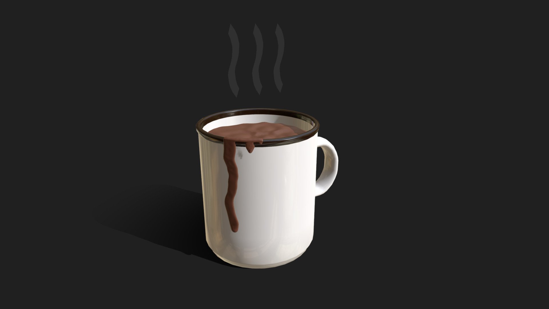 3December day 20 entry.
A nice mug of hot chocolate. One of the best things during the cold season, am I right? - Hot Chocolate - Download Free 3D model by Riccardo Daniello (@RiccardoDaniello) 3d model