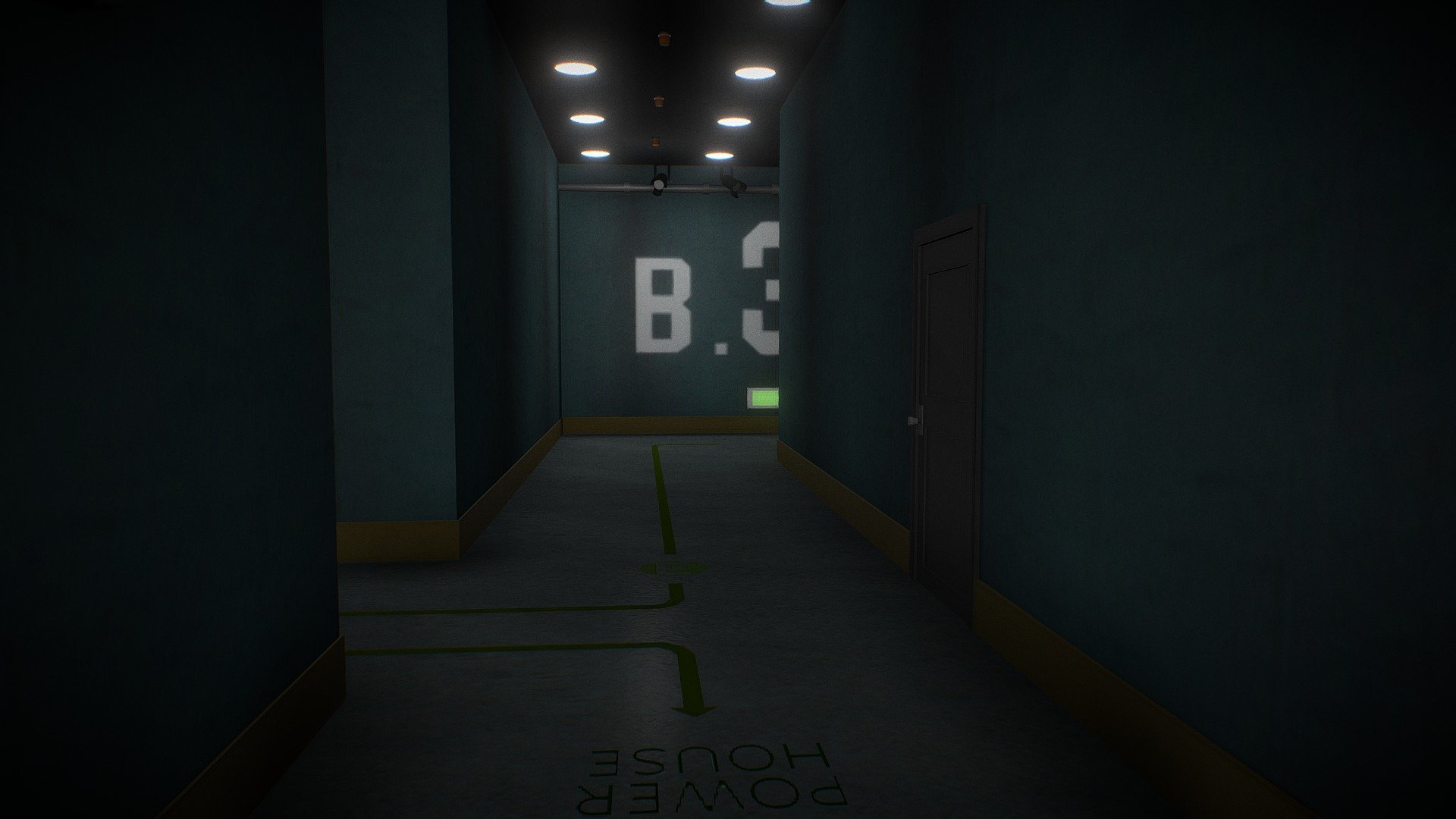 Elevator Entry - 3D model by Biohazard Rooms (@Perriqueso) 3d model