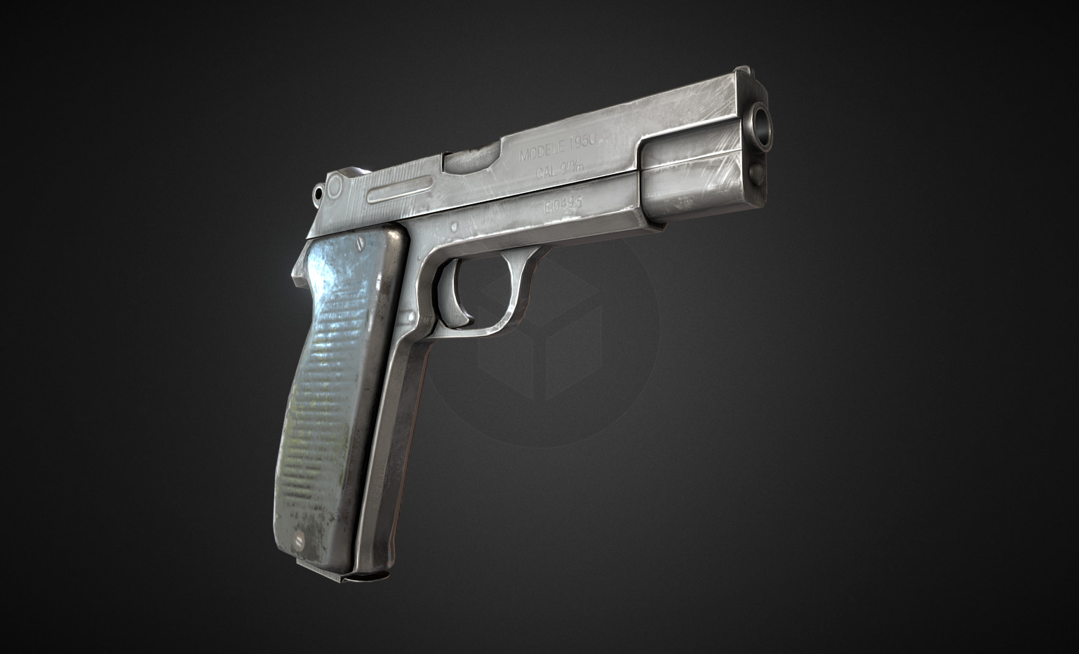 The MAC 50 was semi-automatic pistol of the French army.

Modeled with Blender. Textured with Substance painter &amp; Substance designer

All rights reserved - Pierre Bourgerie - MAC modèle 1950 - 3D model by Pierre Bourgerie (@pierrebourgerie) 3d model