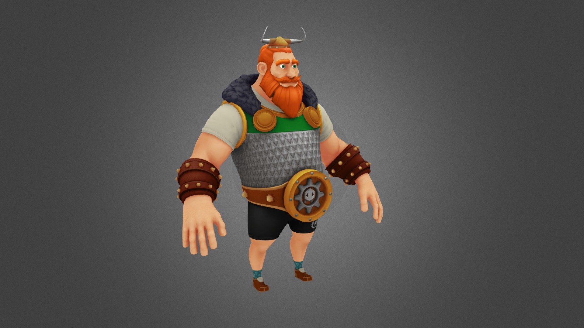 Viking GameRes  - Viking - 3D model by aguilarjordy 3d model