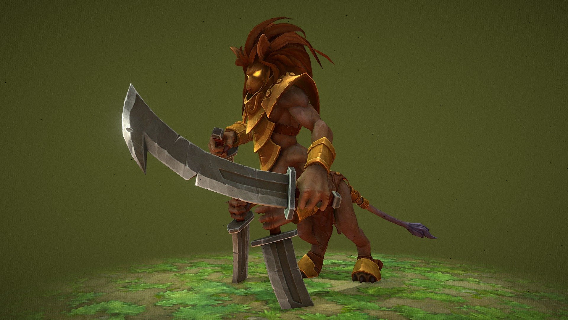RAKSHAS

Greatest Warrior - King Rakshas.

Mobile game character.

Eon Games all right reserved 3d model