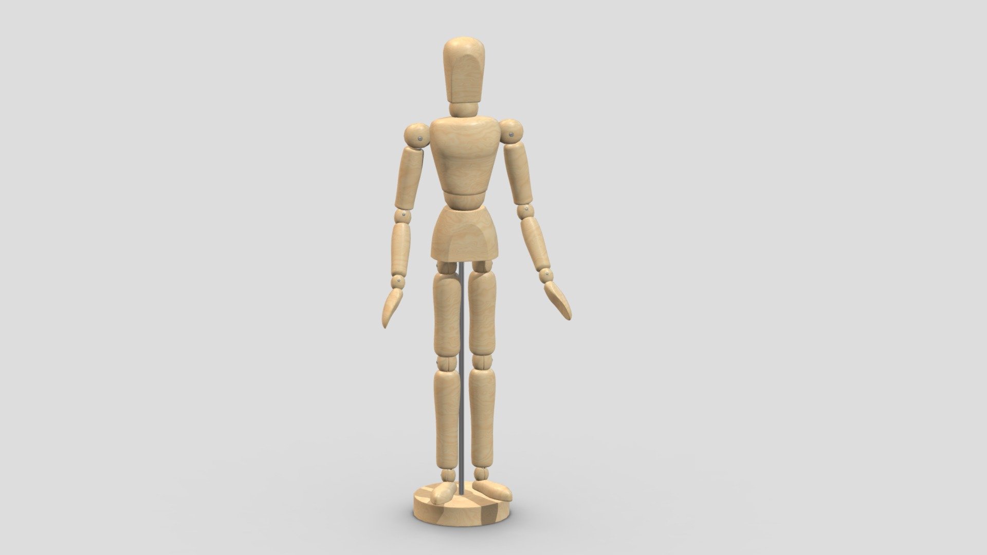 Hi, I'm Frezzy. I am leader of Cgivn studio. We are a team of talented artists working together since 2013.
If you want hire me to do 3d model please touch me at:cgivn.studio Thanks you! - Wooden Manikin - Buy Royalty Free 3D model by Frezzy3D 3d model