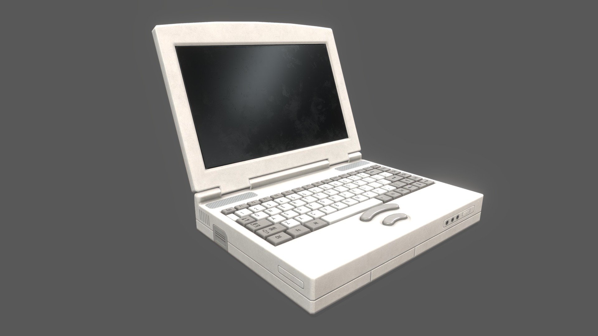 90's Laptop 
Blender + Substance Painter
Lowpoly - 90's Laptop Lowpoly - 3D model by Taha Kaya (@tkaya.ist) 3d model