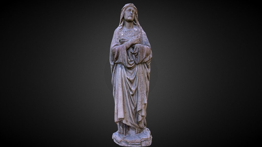 Asset scan  - STATUE LOW TRI - 3D model by Marty (@martys32) 3d model