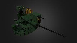 Unmanned Turret30mm Brazil(UT-30BR) army, unmanned, weapon-3dmodel, army-vehicle, vehicle-military, turret-cannon, weapons, vehicle, turret-weapon, turret30mm, ut-30br