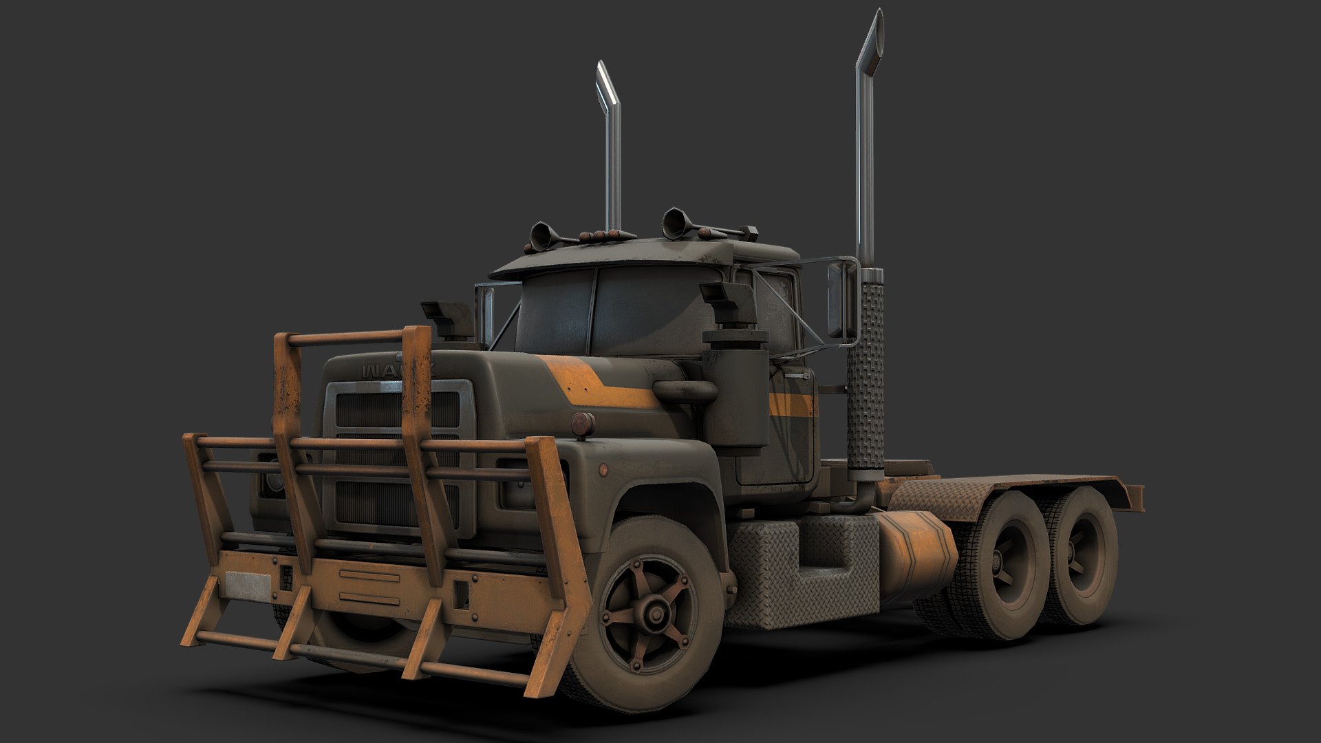 A australian truck that's a bit of a callback to an 80s movie

Made in 3DSMax and Substance Painter

Questions? Interested in a custom model? Want me working on your project? Feel free to contact me via artstation at: https://www.artstation.com/renafox3d - "Earth" Truck - Buy Royalty Free 3D model by Renafox (@kryik1023) 3d model