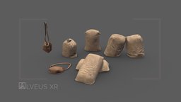 Sacos y bolsas romanas | Roman sacks and bags bags, roman, sacks, archaeology, 3dmodel