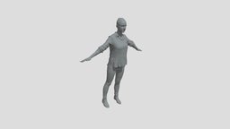 Base Body Scan | Human 3D Model Patricia base, , woman, girl, 3d, scan, female, 3dmodel, human, basescan