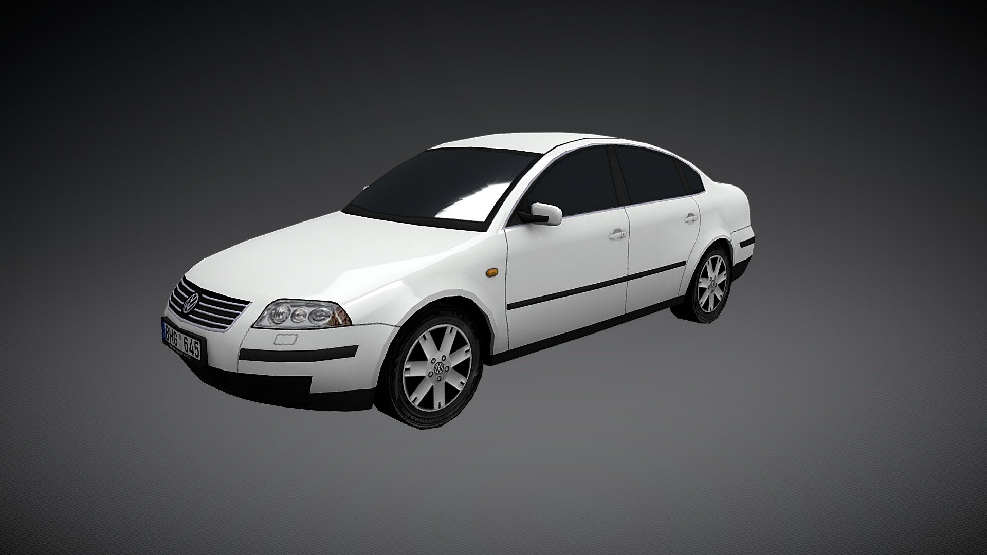 Updated v2   /2019-07-19

Volkswagen Passat B5.5 (B5 facelift); 
Made for Cities: Skylines; 
2220 triangles; 
Lithuanian number plates 3d model
