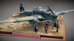 IL-2 Sturmovik ww2, soviet, foldio360, amac35, realitycapture, photogrammetry, model, plane, war