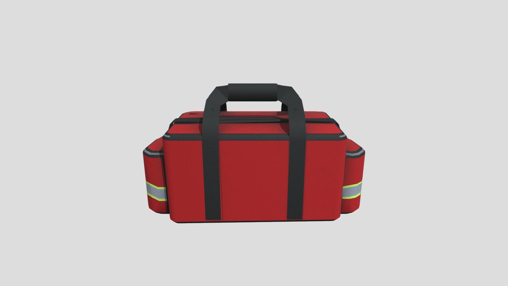 paramedic_bag_red_obj - 3D model by marcionicolini1983 3d model