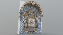 The oldest clock in Paris paris, clock, medieval, historical, landmark, old, cultural-heritage, capturingreality, oldclock, 14th-century, photoscan, realitycapture, photogrammetry
