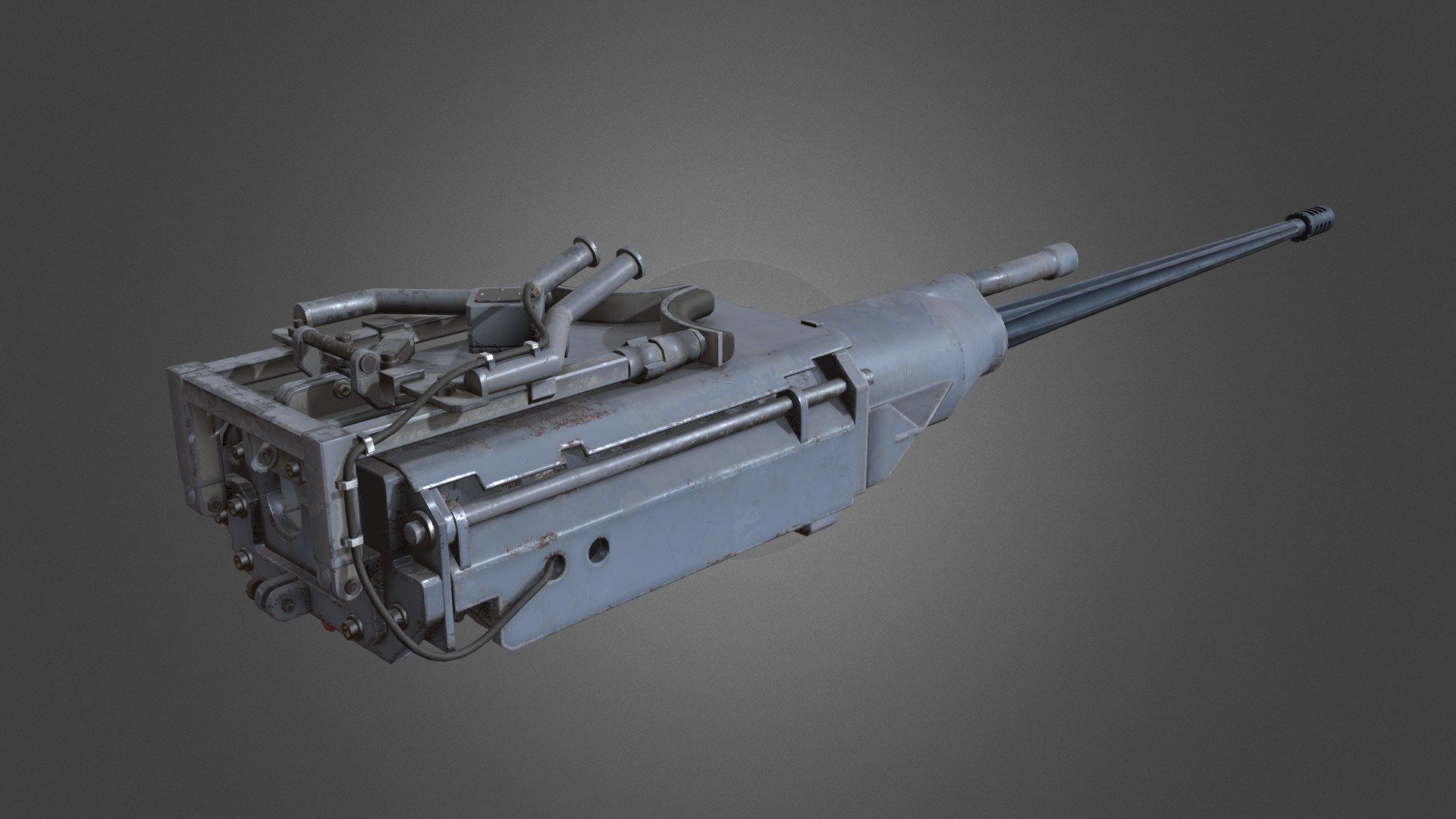 M242 without pedestal - Download Free 3D model by cgmekamono 3d model