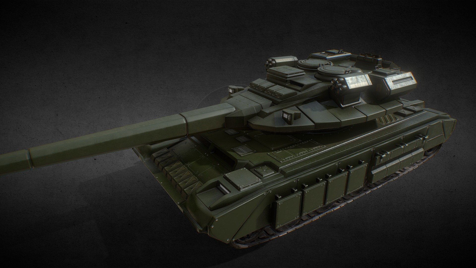 Tank Equalizer - Tank Equalizer - 3D model by _voxel_ 3d model