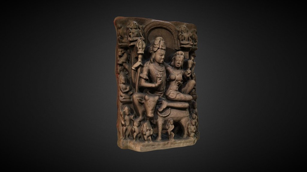 Published by 3ds Max - Shiva and Uma - Download Free 3D model by Francesco Coldesina (@topfrank2013) 3d model