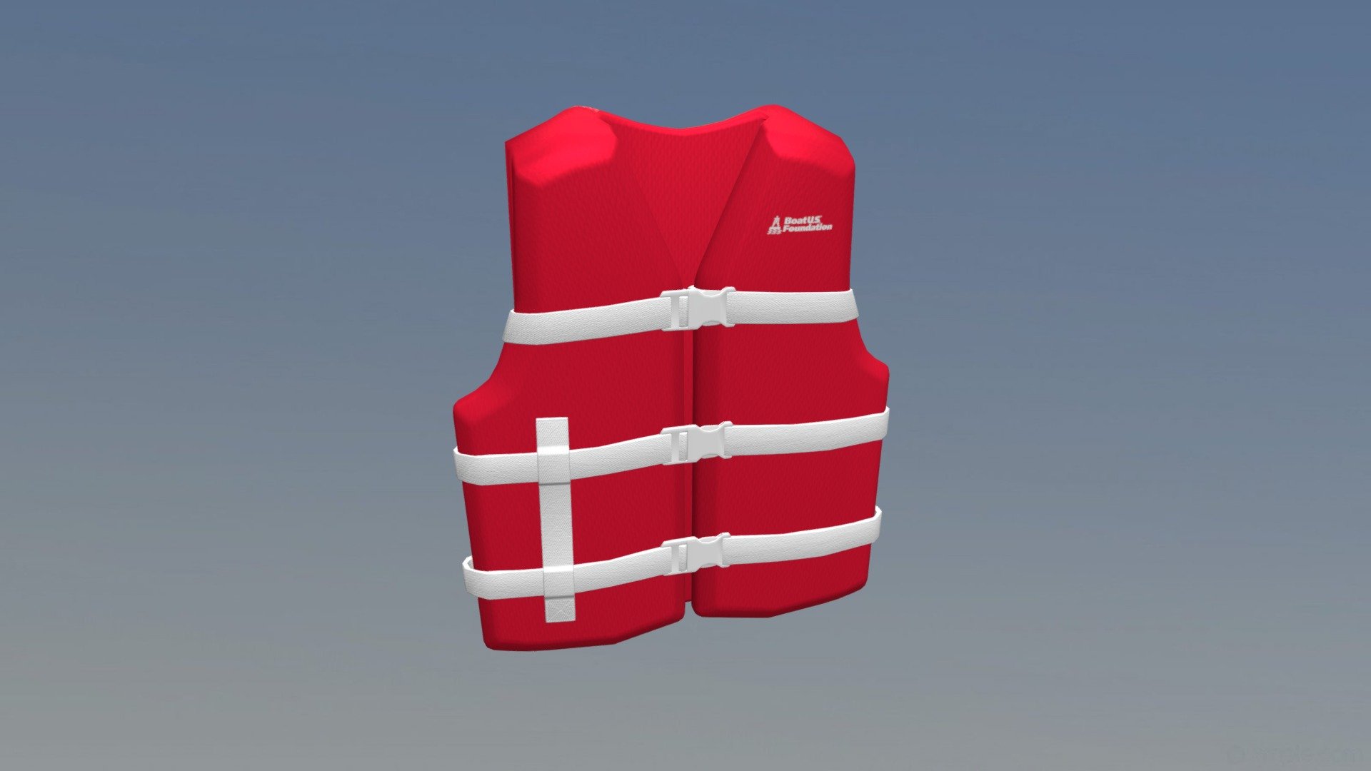 Life Jacket Loaner Program - https://www.boatus.org/life-jacket-loaner/ - Lifejacket - Download Free 3D model by BoatUS Foundation (@boatusfoundation) 3d model