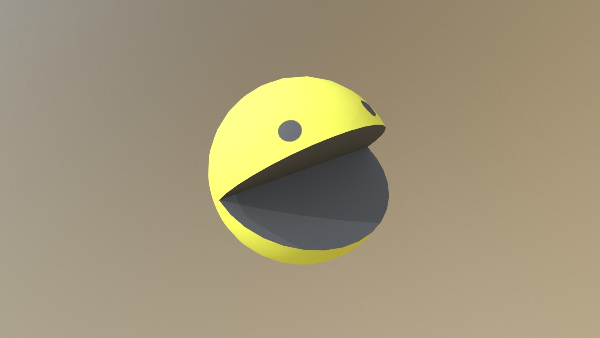 PacMan made by me for GTA San Andreas Project - PacMan - Download Free 3D model by Subtixx 3d model