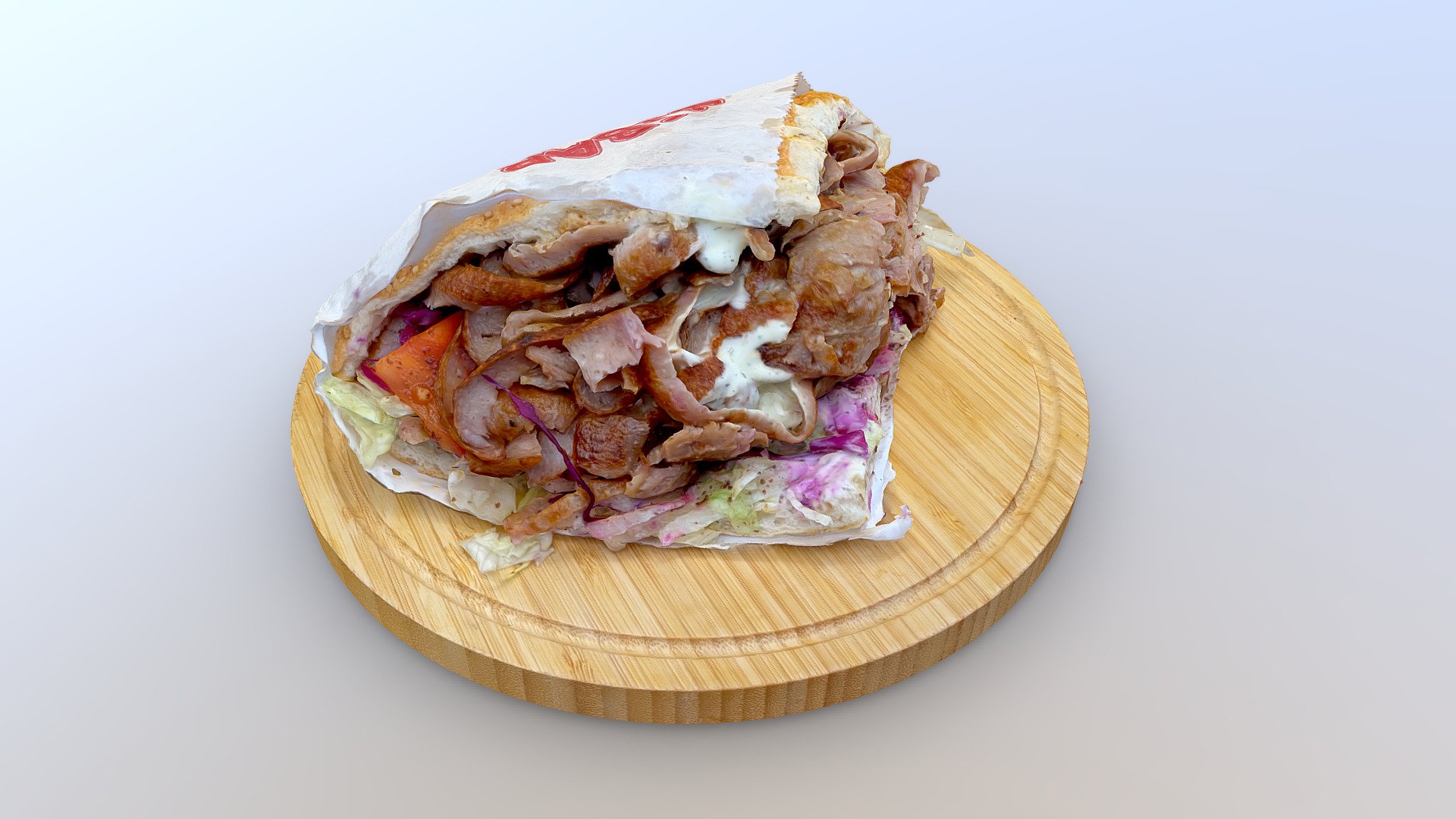 Enjoy a guilt-free, calorie-free Döner experience from Berlin!




Explore the Food Metaverse in AR/VR on Zoltanfood.com

Join me at the   Virtual Bistro and tour the World Food Gallery

Want to show support? Become a patron on Patreon

Stay updated! Follow me on Instagram and  Twitter

3D High Quality scan for Augmented Reality, Mixed Reality, Virtual reality, Near-Life Reality  (High and Low poly) - Döner Kebab - Buy Royalty Free 3D model by Zoltanfood 3d model