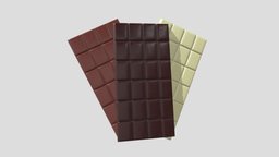 Chocolate Bars bar, food, white, other, pack, brown, sugar, mockup, candy, chocolate, delicious, sweet, bitten, package, dessert, sweets, blank, cacao