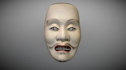 Noh Mask: Yashima japan, mask, kyoto, noh