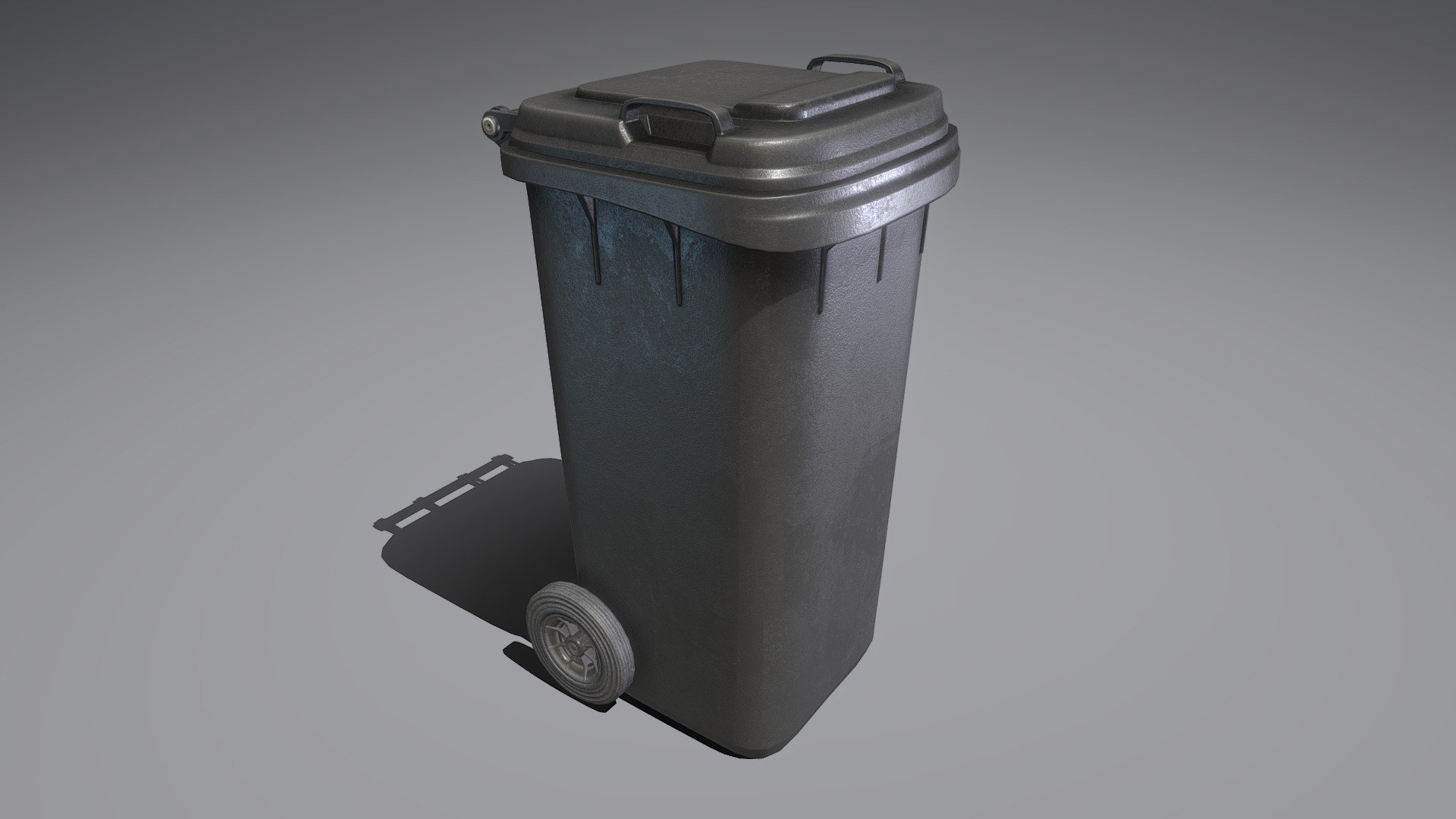 Here is the rigged and animated low-poly version of the residual waste can with a capacity of 120 liters.



Waste Paper Garbage Can 120L Low-Poly



Wheeled-Garbage-Can 120L High-Poly Total triangles 684.2k 




Looking for some other trash cans?


https://sketchfab.com/VIS-All/collections/trashcans-mulleimer


3d-modeled and animated by 3DHaupt in Blender-2.83.3 - Rigged Residual Waste Can 120L (Low-Poly) - Buy Royalty Free 3D model by VIS-All-3D (@VIS-All) 3d model