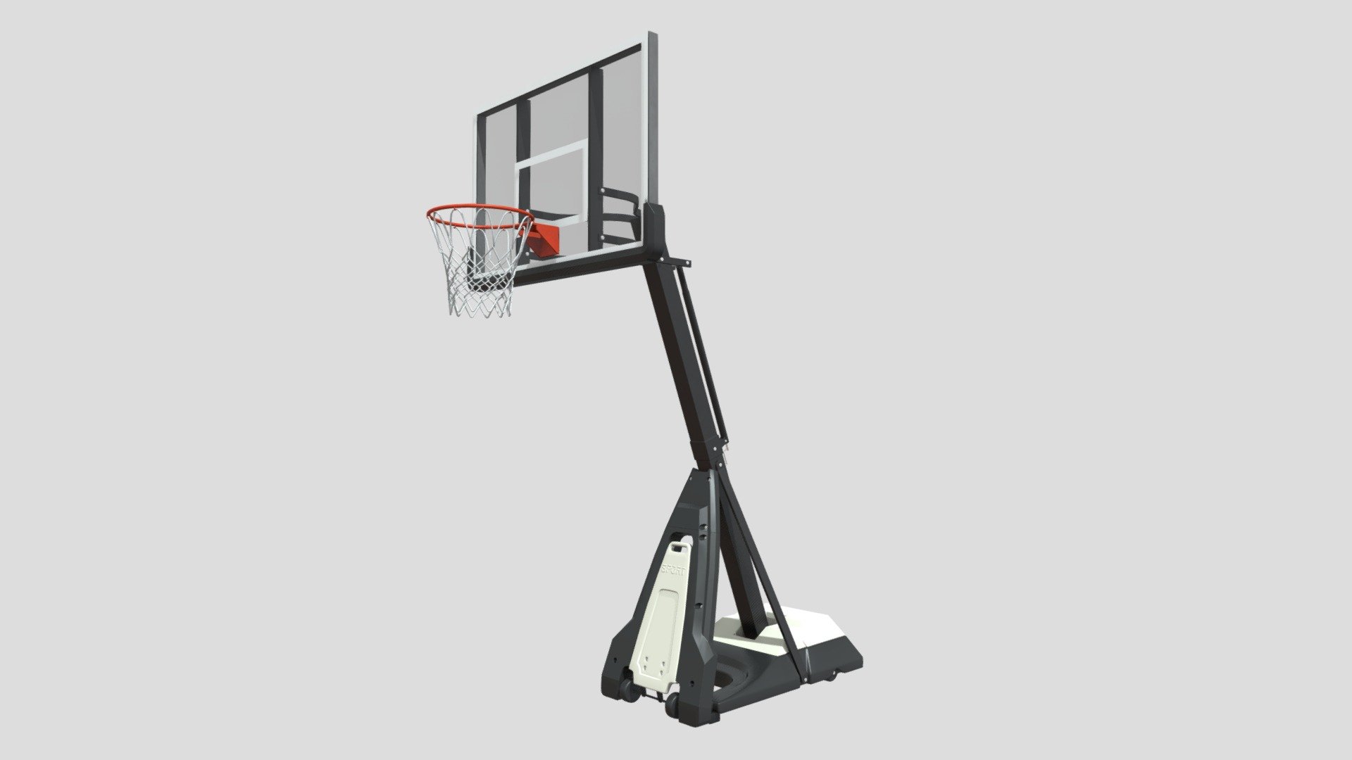 Portable Basketball Hoop 3D Model by ChakkitPP.




This model was developed in Blender 2.90.1

Unwrapped Non-overlapping and UV Mapping

Beveled Smooth Edges, No Subdivision modifier.


No Plugins used.




High Quality 3D Model.



High Resolution Textures.

Polygons 24448 / Vertices 25254

Textures Detail :




2K PBR textures : Base Color / Height / Metallic / Normal / Roughness / AO / Opacity

File Includes : 




fbx, obj / mtl, stl, blend
 - Portable Basketball Hoop - Buy Royalty Free 3D model by ChakkitPP 3d model