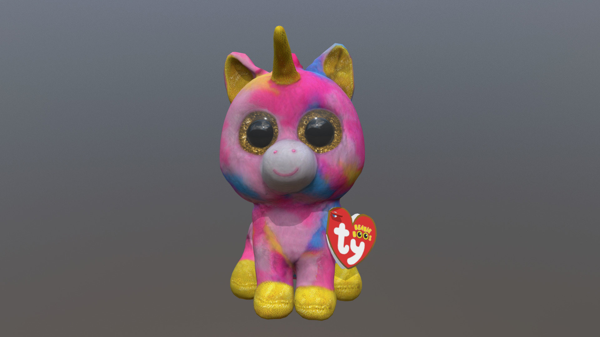 Small Beannie Boo stuff unicorn created for VR Photowhack App.
There was 10 different beannies for this app - Beannie Boo Fantasia - 3D model by katiaorozco 3d model