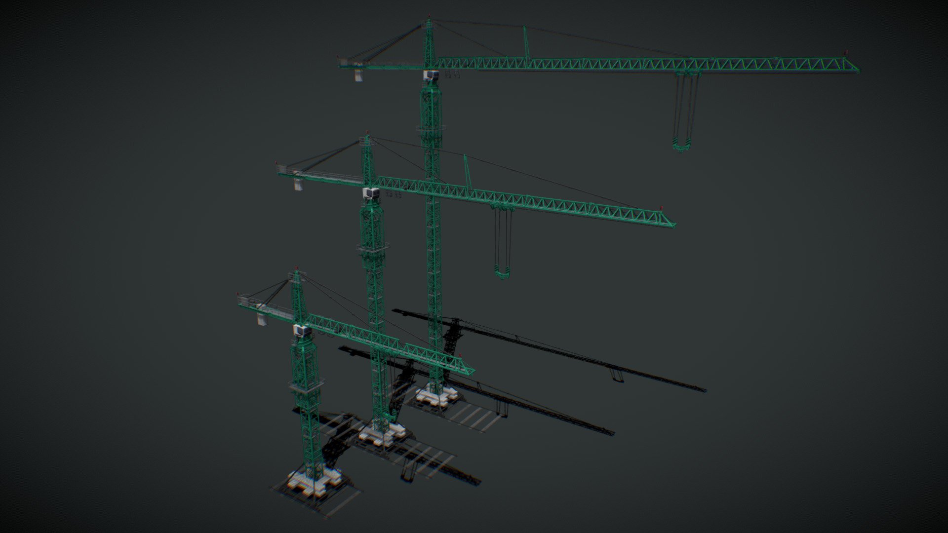 Liebherr 630 EC-H 40 Tower Crane 
Low-Poly model for the game Cities Skylines.

Not for sale! - Liebherr 630 EC-H 40 (Green) (Cities Skylines) - 3D model by TSB3DMODELS 3d model