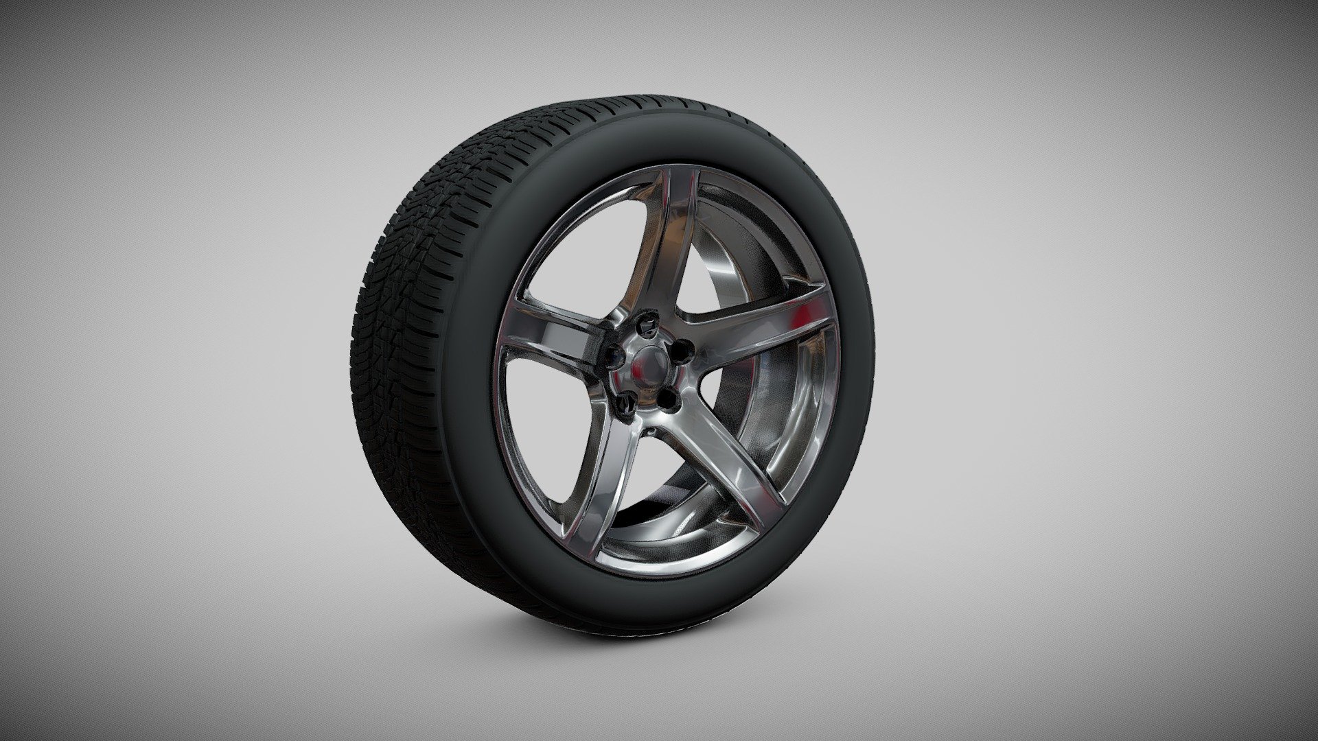 Dodge Challenger model with modeled tire threads.

Ready for printing although I'm not sure it's on scale 3d model