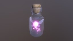 Fairy Bottle substancepainter, substance