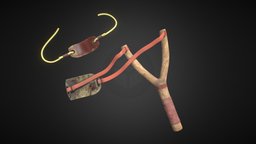 Slingshot tree, ancient, wooden, games, toy, indian, prop, bow, memory, accessories, hunting, asian, handmade, bangladesh, dirty, outdoor, catapult, shooterweapon, realistic, rubber, childhood, slingshot, peashooter, lather, 4ktextures, tirador, slingshot-weapons-3dmodel, ging, slingshotspacegame, weapon, game, pbr, gameasset, wood, free, highpoly, ghuleil, slingshots, childhood_play, "gulail", "getis"