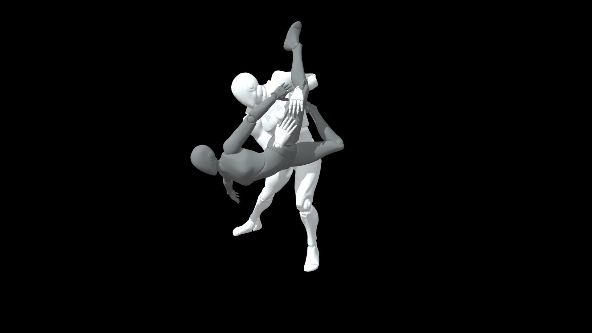 Digital Motions Research - Two Person Solver - 3D model by portfolium 3d model