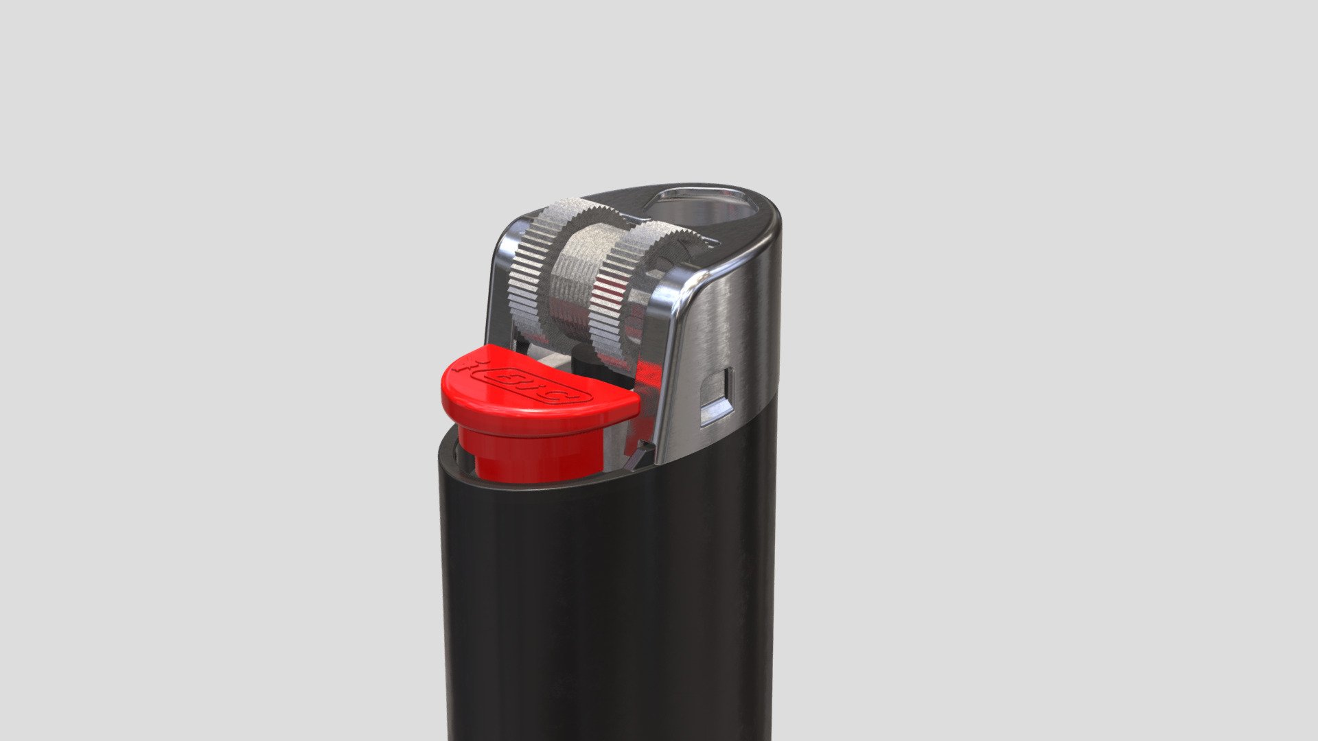 The world famous and trusted BIC lighter.
Comes in many other colors.
Contains isobutane gas.

This 3D model doesn't have the child-safety, since it is supposed to be an older BIC lighter.

BIC logo print / sticker was not added 3d model